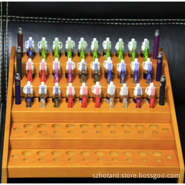 New Zealand Pine Wood Display Shelf for Testing E-Juice Flavor